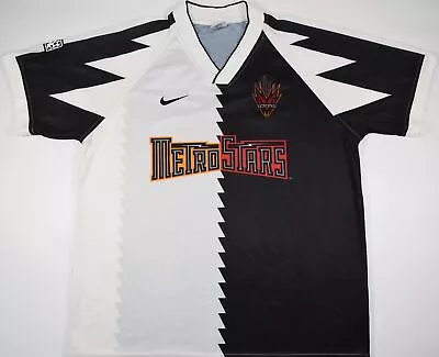 1996 Ny/nj Metrostars Nike Away Football Shirt (size L) • $435.77