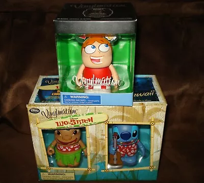 Disney Vinylmation Exclusive Hawaii Lilo Stitch Candace Figure Retired Rare Lot • $75