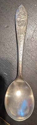 Vintage Mickey Mouse Spoon Branford Silver Plate • $12