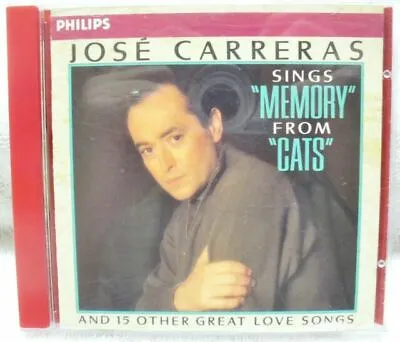 Jose Carreras Sings  Memory  And 15 Other Songs (CD) - - - **DISC ONLY** • $3.25