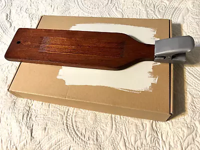 Vintage Wood Fish Scaler/Cleaning Cutting Board 24” X 6  With Tail Clamp. • $29.99