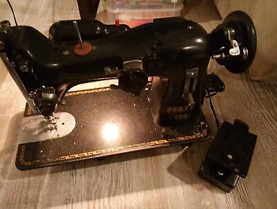 Vintage 1954 PFAFF 130 Sewing Machine • $200