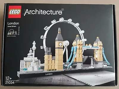 £39.50 • Buy New Sealed LEGO Architecture 21034 London ~ Big Ben ~ Tower Bridge ~ London Eye