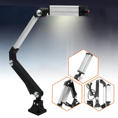 6000K LED Worktable Light Bench Milling Machine Work Light Swing Arm Lamp Light • $31.35