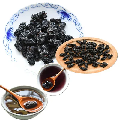 Organic Black Mulberry Fruit Tea Dried Tea Mulberry Enriching Blood Health Care • $10.89