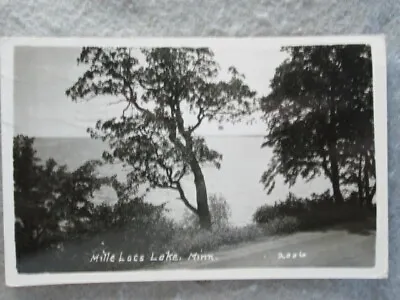 $6.15 • Buy Vintage Mille Lacs Lake, Minnesota Real Photo Postcard 1946