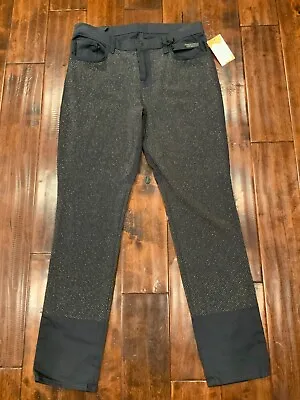 J Brand Gray Black  Petra Boyfriend Slouchy Studded Boy  Jeans Size 28 NWT! • $77.80