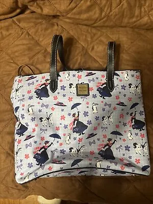 Disney Parks Dooney & Bourke Mary Poppins Hadley Tote Bag Purse PRE-OWNED • $379.99