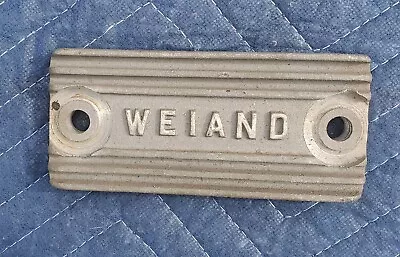 OLD Weiand Finned Aluminum Blower Popoff Valve Plate Or Cover Tom Beatty • $20.50