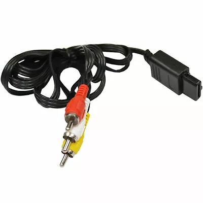 N64 To AV Audio Video AV Cable Cord To RCA For Nintendo GameCube N64 64 SNES • $11.99