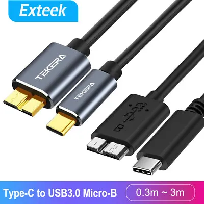 USB 3.1 Type C USB-C To Micro B Male Converter Hard Disk Drives Cable Cord AU • $6.98