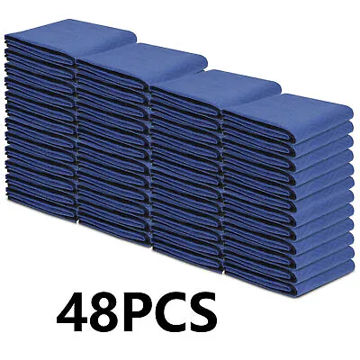 48 Pack Moving Blankets 80  X 72  (35 Lb/dz) Quilted Shipping Furniture Pads • $204.58