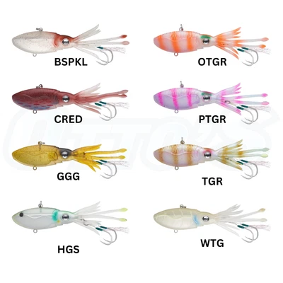 $22.99 • Buy Nomad Squidtrex 95 Vibe 95mm - 32g Fishing Lure @ Otto's TW