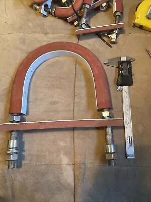 £25 • Buy Stainless Steel 160mm 6” M16 Anti Vibration Pipe Clamp U Clamp Tico Grip A4 M1