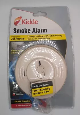 Kidde  Smoke Detector Alarm All Rooms/Front Battery Loading Model #0976 • $13