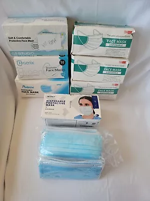 DISPOSABLE Blue MASK 3-ply 400 + Pcs- Almost All Fully Plastic Sealed • $31.11