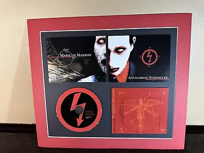 Marilyn Manson Antichrist Superstar Album Matted Original Print 13  X 15  Unique • $49.99