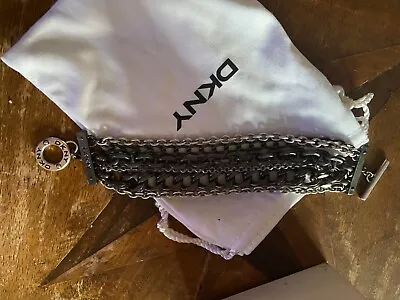 £32.50 • Buy DKNY Chunky Chain/ Metal  Fashion Bracelet With Bag + Information