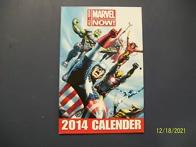 Marvel Now 2014 Calendar By Marvel In Very Fine Condition • $1