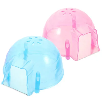 2PCS Chinchilla Hut Rabbit Cage Hamster Igloo Hamster In A House • £9.66