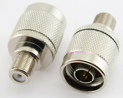 Type F Female To N Male Coax Connector Adapter • $5.49