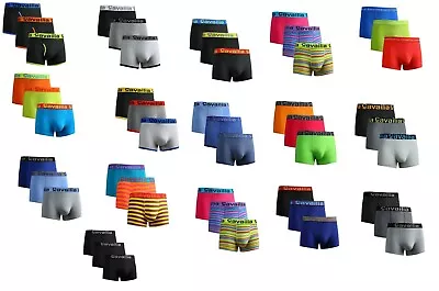 3 Pack Hipster Boxer Shorts Men's Boxer/Underwear  Boxer Trunks Brief Low Rise  • £5.99