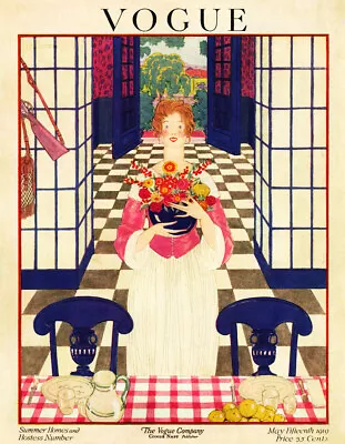 1919 May Cover Of Vogue Restored  8 X 10 Giclee Print • $8.25