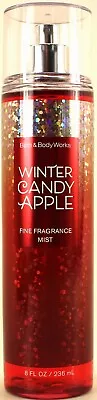 Bath & Body Works WINTER CANDY APPLE Fine Fragrance Body Mist Spray 8 Oz • $12.97