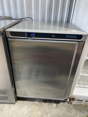 £160 • Buy Polar  CD080  Undercounter Single Door Stainless Steel Fridge
