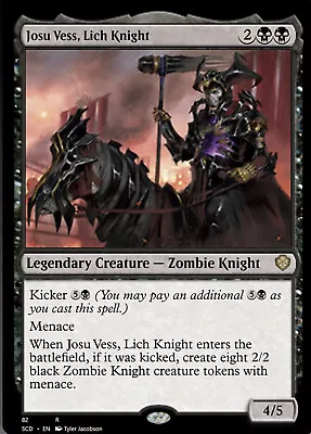 MTG - Josu Vess Lich Knight (SCD) • $2.68