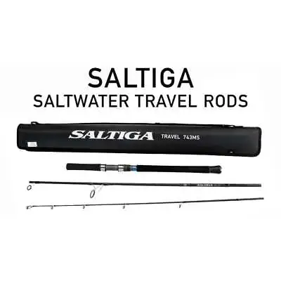 Daiwa Saltiga Saltwater Travel Rods • $249.99