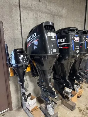 2015 Suzuki DF200 200 Hp 4-Stroke 25  V6 Outboard Boat Motor Engine Prop Runs • $7900