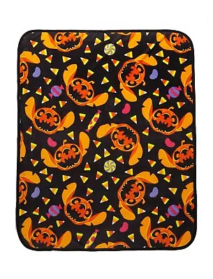$30 • Buy Disney Lilo Stitch Plush Throw Blanket Halloween NEW
