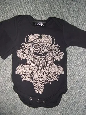 Black Owl FLOX Bodysuit Sz.0 Or 2 Or 3 NZ Made Brand New With Tag • $19