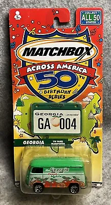 2002 Matchbox Across America Georgia VW Panel Transporter • $3.50
