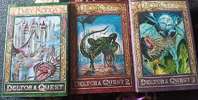 Deltora Quest 123 Complete Hardcover Bundle Emily Rodda 2007 15 Books In 3 • $65