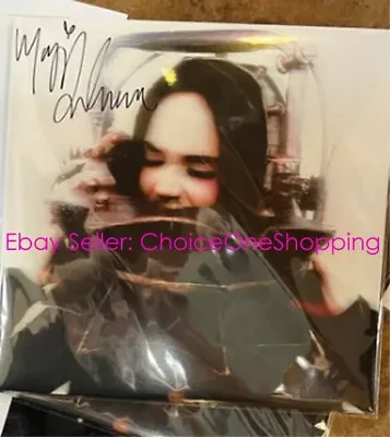 AUTOGRAPHED SIGNED Maggie Lindemann Headsplit Clear Vinyl LP • $2450