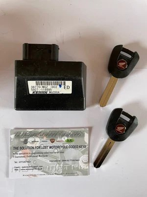 $355.42 • Buy HONDA CB 500 F CB500F MGZ-D02   ECU CDI  Keys HISS Lockset