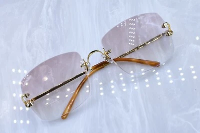 $1349.99 • Buy Cartier Rimless Vintage Sunglasses Fred Glasses C Decor Pop Smoke Circa 1990's