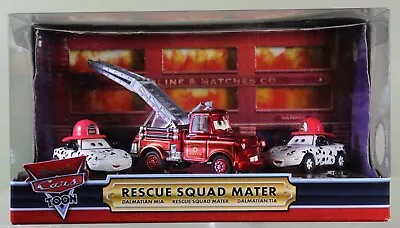 Disney Pixar Cars Rescue Squad Mater W/ Dalmatian Mia & Tia 2009 SDCC Exclusive • $175