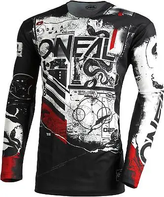 O'Neal Mayhem Scarz Jersey - Motocross Dirt Bike Offroad ATV • $32.99