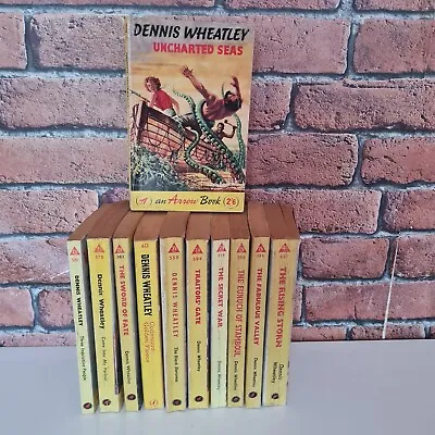 £14.99 • Buy Vintage Dennis Wheatley Book Bundle X 11 Books Good Condition.