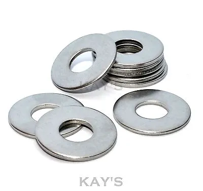 Form C Flat Wide Washers Zinc Plated Metric M4m5m6m8m10m12m14m16m20m24 • £46.64