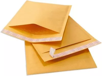 500 #000 Kraft Paper Bubble Padded Envelopes Mailers Shipping Case 4x8 • $30.20
