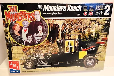 Vintage Factory Sealed The Munster Koach Model Kit 1999 Amt Ertl • $90