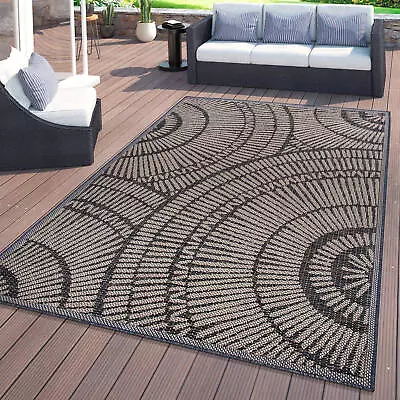 Rugshop Outdoor Rug Modern Abstract Indoor Outdoor Carpet Patio Rugs Outdoors • $158.76