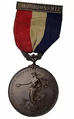 1898 Chicago Illinois Amateur Athletic Association Medal By Victor David Brenner • $85