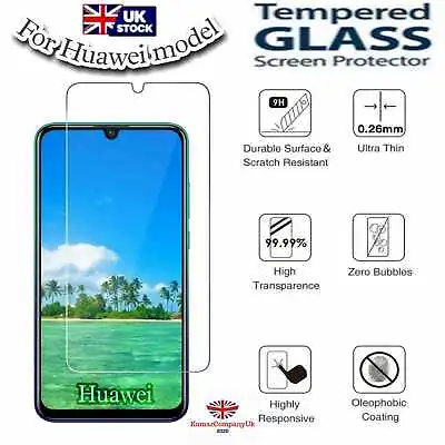 £1.99 • Buy 1X For HUAWEI P20 P20 PRO MATE 2020 P30 P30 PRO  Tempered Glass Screen Protector