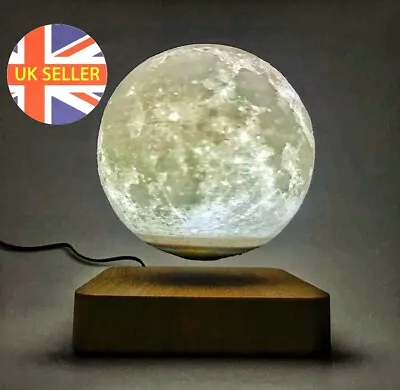 Large Floating Moon Lamp 18cm Magnetic Levitating Wireless Lamp 3 Colours Large  • £89.99