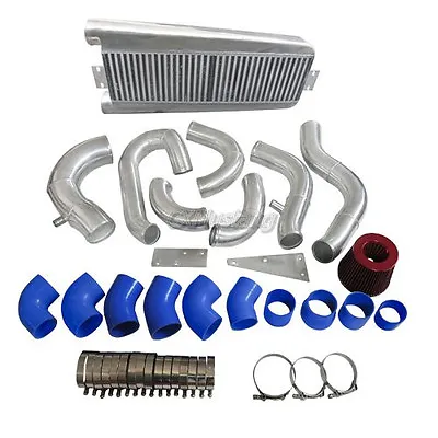 Intercooler Kit + Air Intake Kit For 87-93 Fox Body 5.0 Ford Mustang Vortech V3  • $862.41